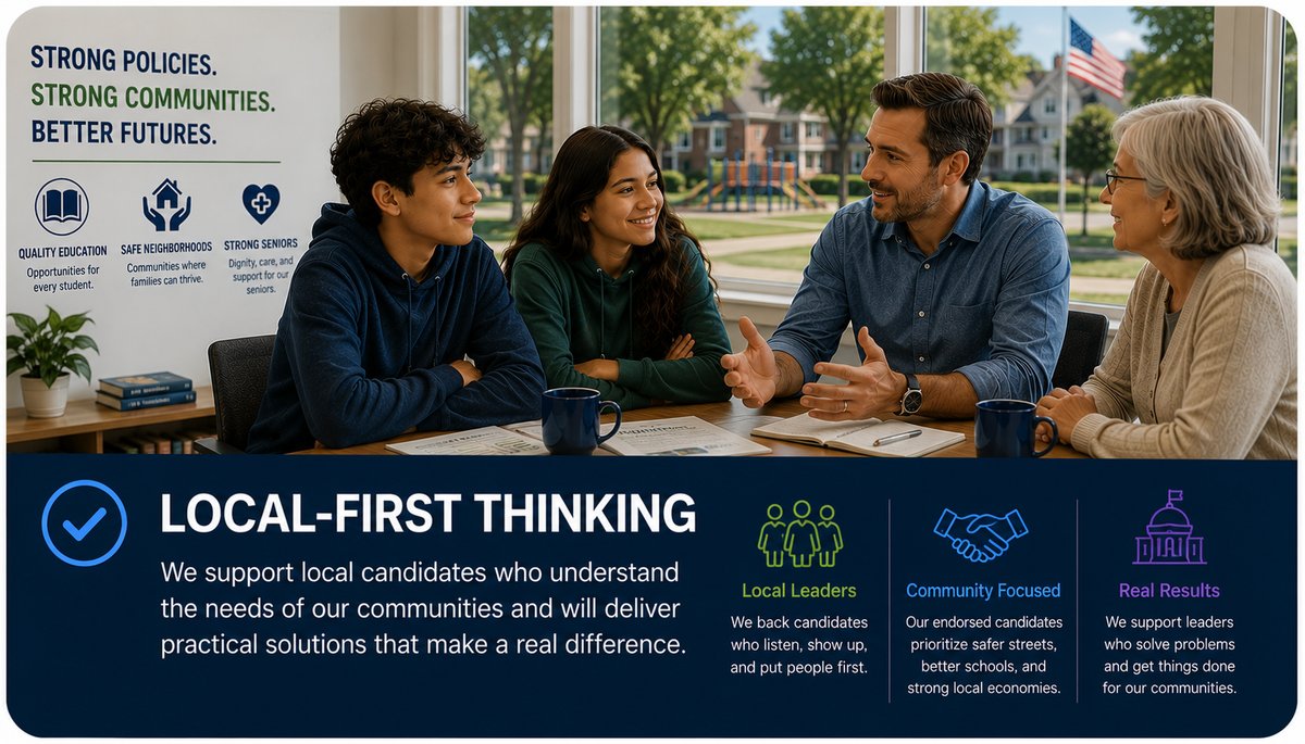 Local-First Thinking — CommonSense Democrats supports leaders who lead with local-first thinking