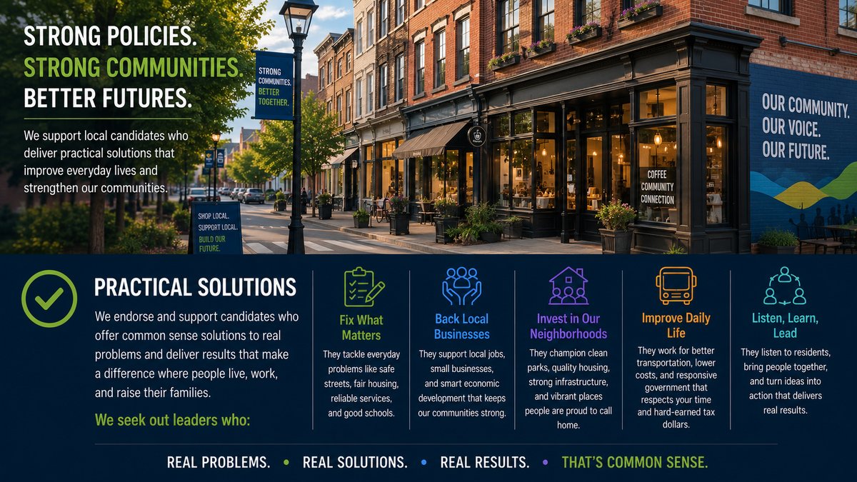 Practical Solutions — CommonSense Democrats supports leaders who lead with practical solutions